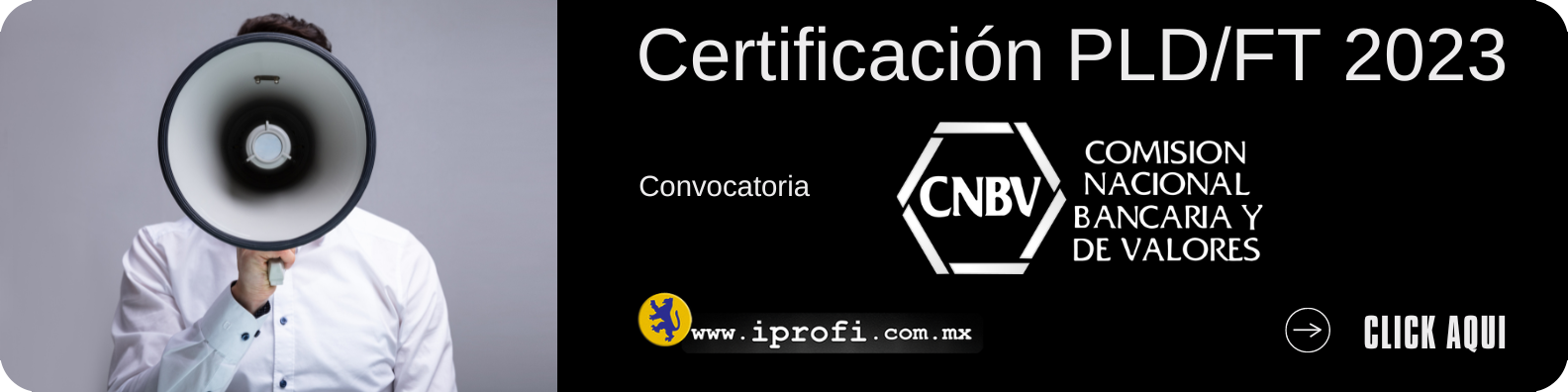 Convocatoria certificación PLD/FT 2023