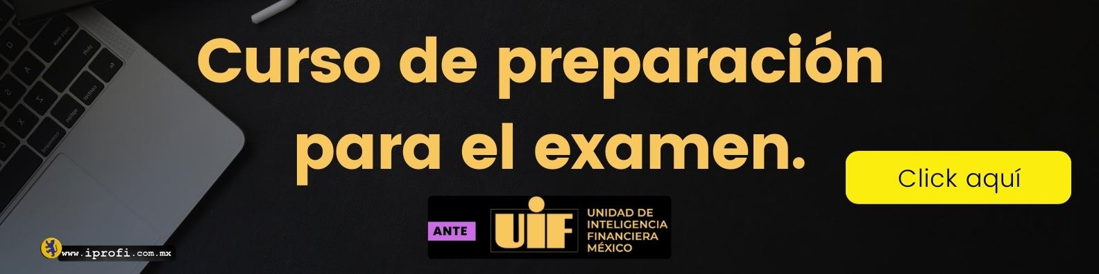 Curso de preparación 
para el examen.