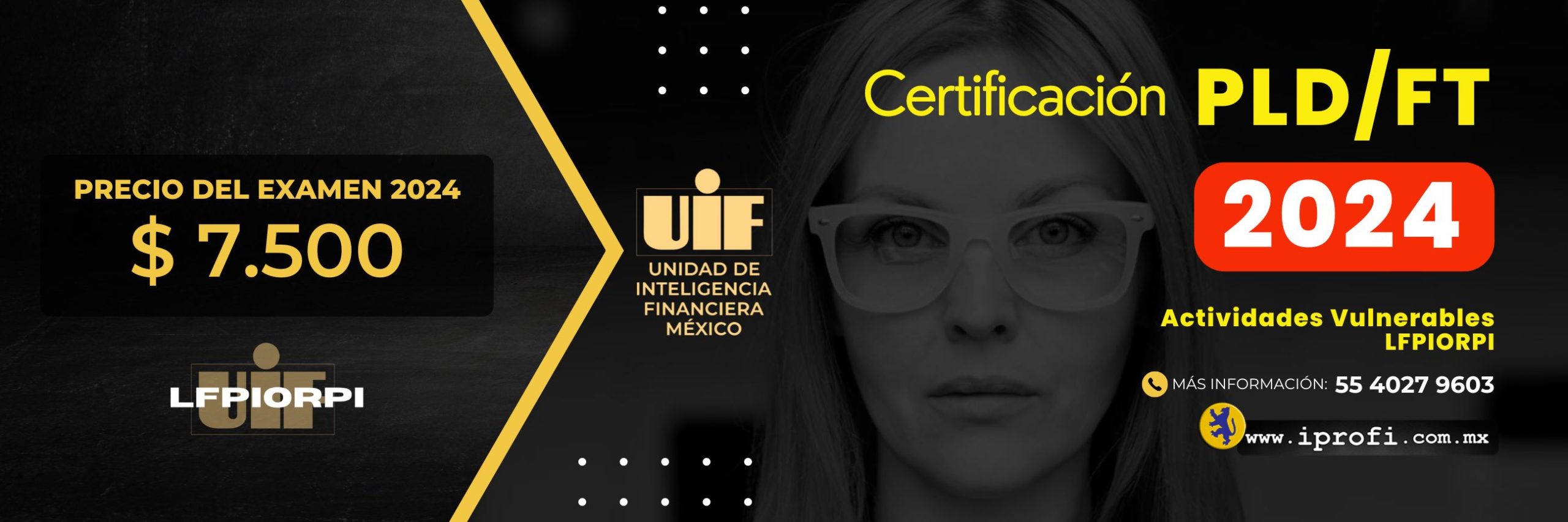 Cuánto cuesta el examen de PLD UIF Actividades vulnerables 2024