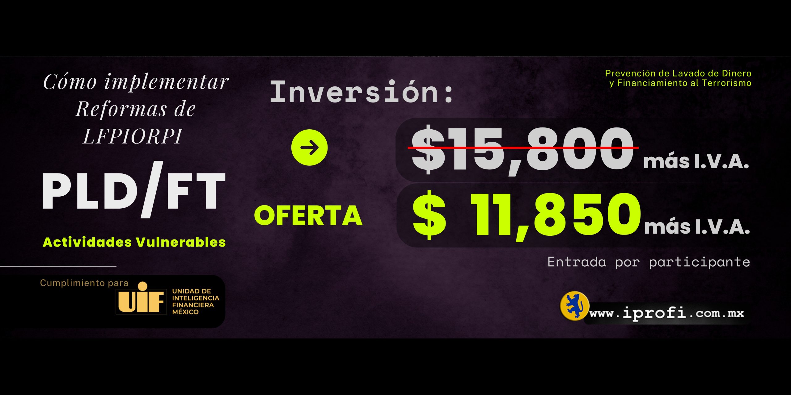 Curso PLD Como integrar las reformas de la ley antilavado Actividades Vulnerables